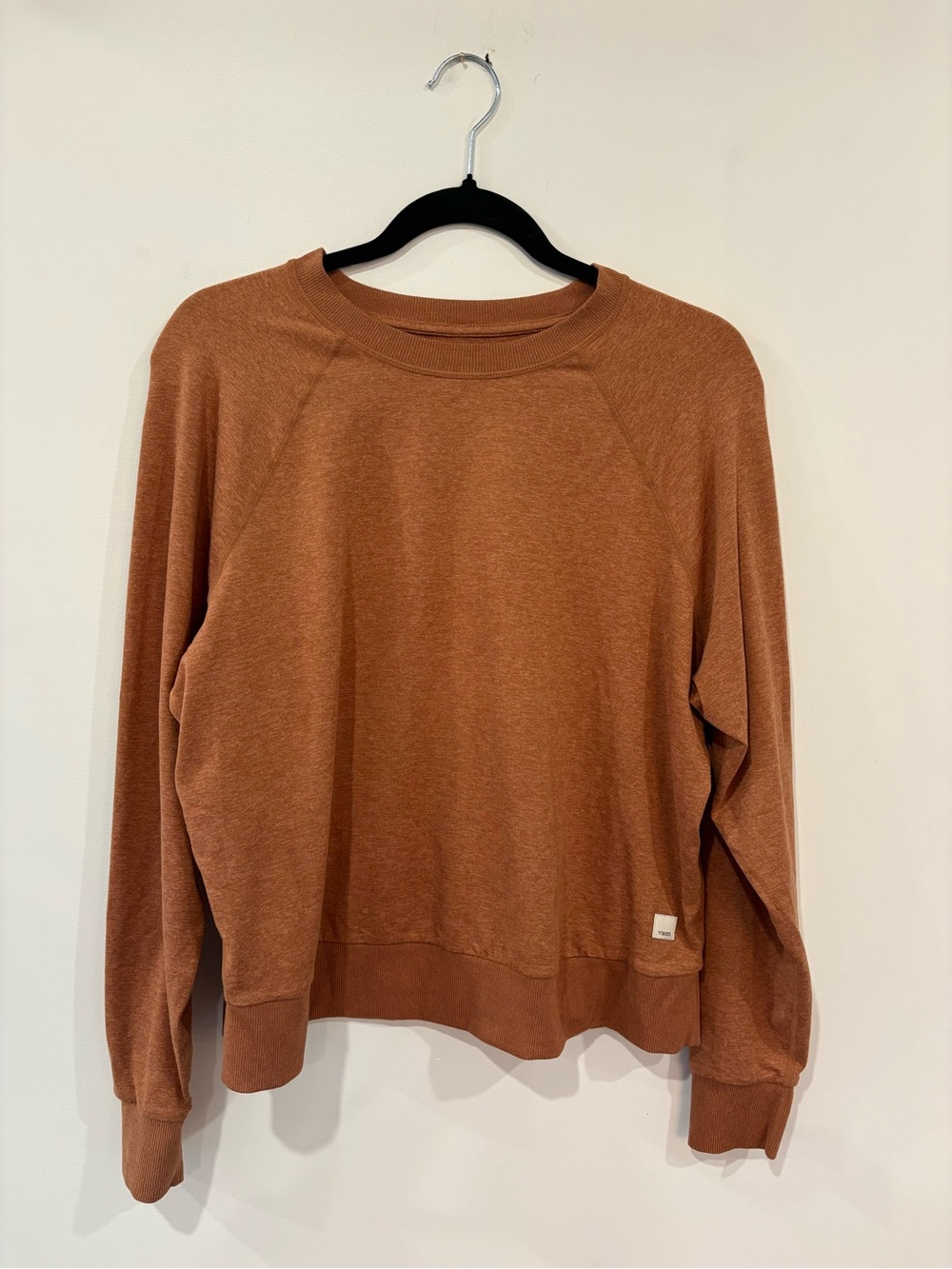 Vuori Daydream Crew in Rust/Light Brown